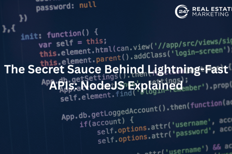 The Secret Sauce Behind Lightning-Fast APIs: NodeJS Explained