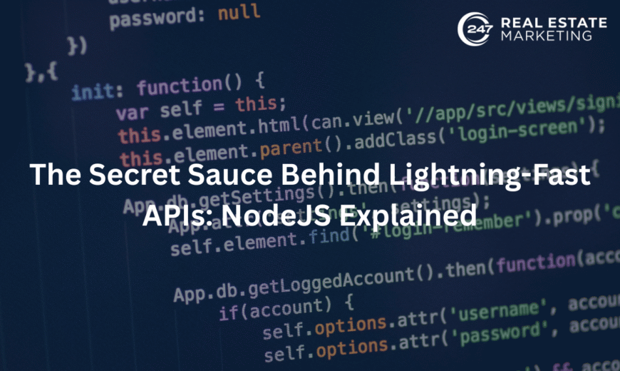 The Secret Sauce Behind Lightning-Fast APIs: NodeJS Explained