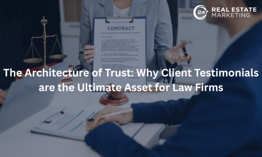 The Architecture of Trust: Why Client Testimonials are the Ultimate Asset for Law Firms