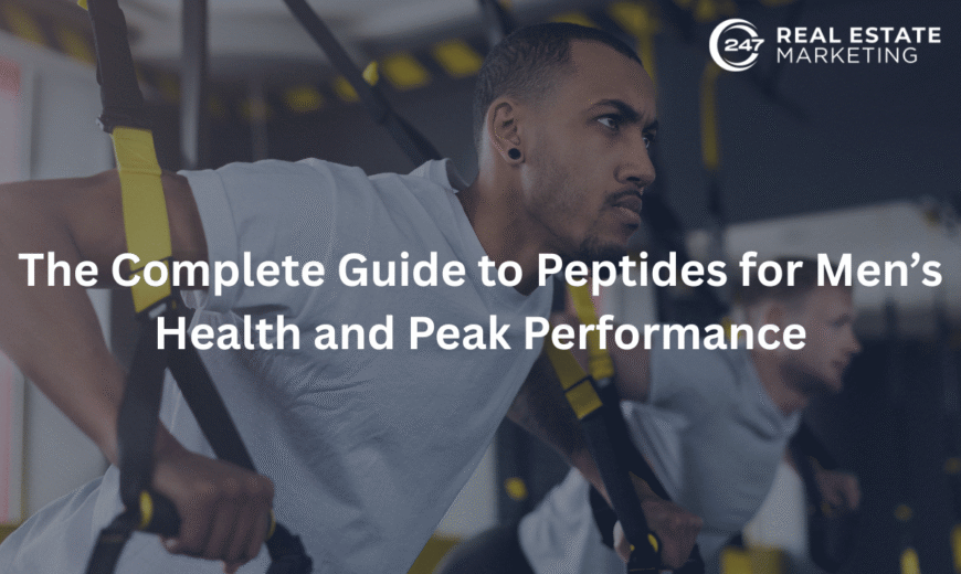The Complete Guide to Peptides for Men’s Health and Peak Performance